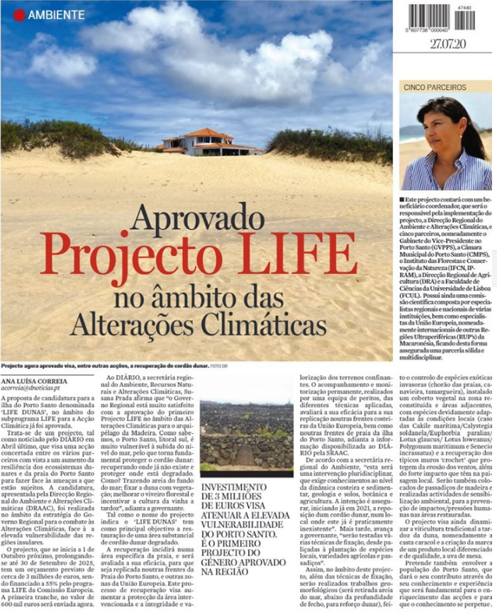 Projeto LIFE dunas