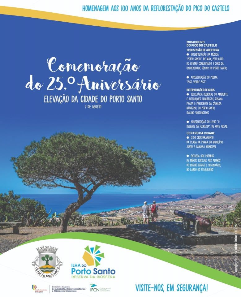 Comemoração do 25º Aniversário Cidade Porto Santo