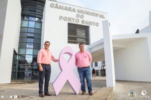 MUNICÍPIO DO PORTO SANTO ADERIU À CAMPANHA OUTUBRO ROSA1
