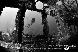 WIDE ANGLE WMODEL Category 18º CMAS World UW Photography2